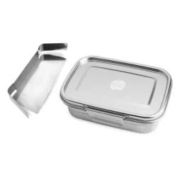 Fiambrera hermética de acero inoxidable con separador, 1260 ml - Brotzeit