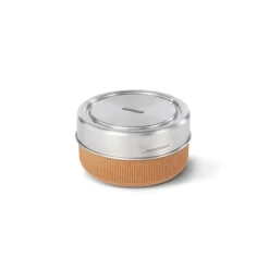 Fiambrera hermética de cristal con base protectora de fibra de madera 750 ml - Black & Blum