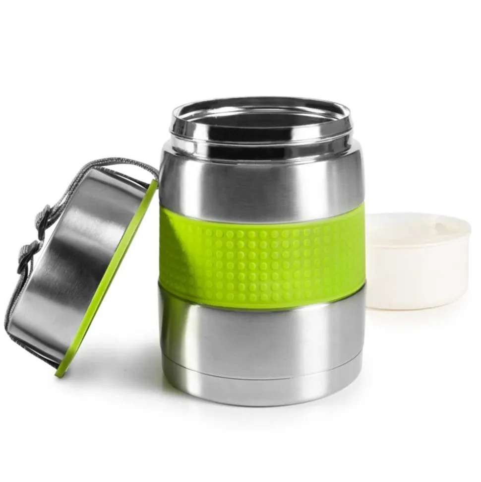 Fiambrera térmica de acero inoxidable, 750 ml - Ibili