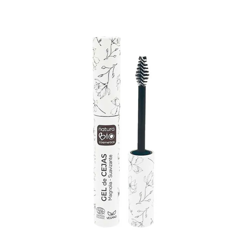 Fijador de cejas en gel, ecológico, "Marrón Alhambra" - NaturaBio Cosmetics
