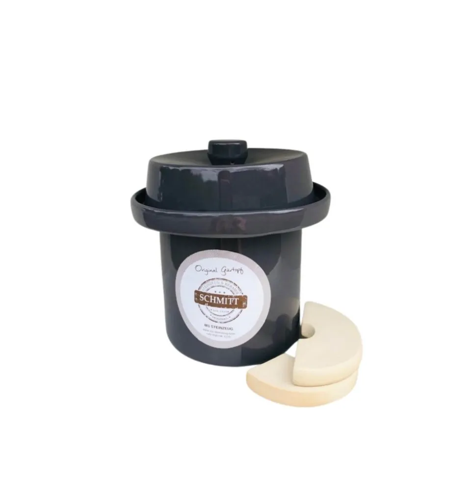 Frasco de fermentación de cerámica, gris, 1 litro - Schmitt