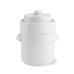 Frasco de fermentación de cerámica, blanco, 5 litros -Schmitt