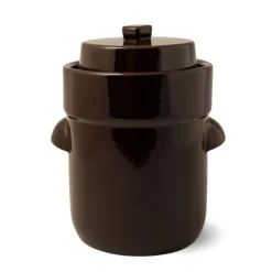 Frasco de fermentación de cerámica, marrón, 10 litros - Schmitt