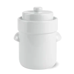 Frasco de fermentación de cerámica, blanco, 10 litros - Schmitt