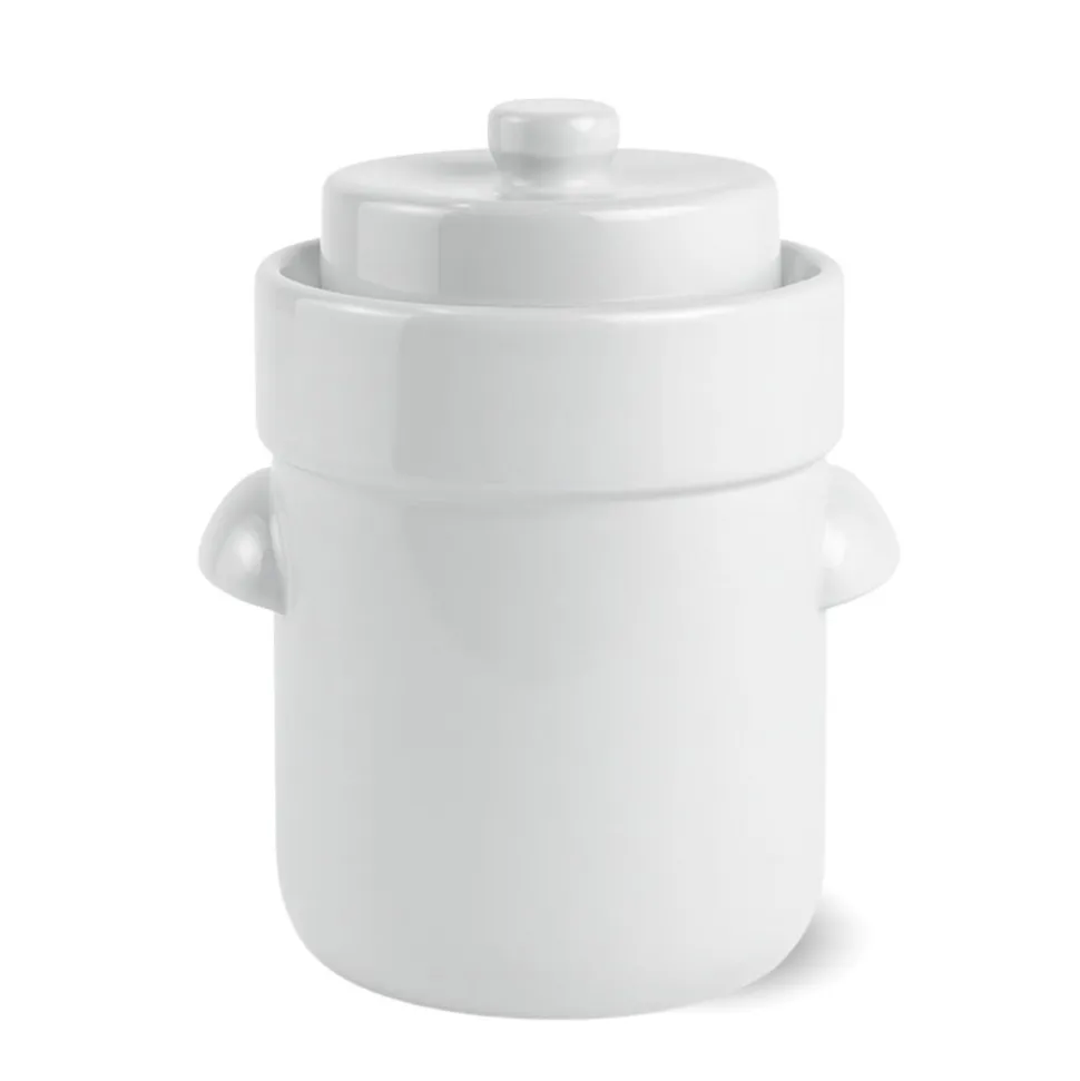 Frasco de fermentación de cerámica, blanco, 10 litros - Schmitt