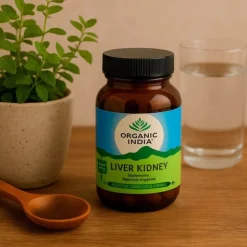 Fórmula ayurvédica para hígado y riñón, ecológica, en cápsulas - Organic India