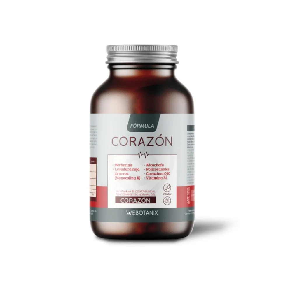 Fórmula corazón, 60 cápsulas - Webotanix