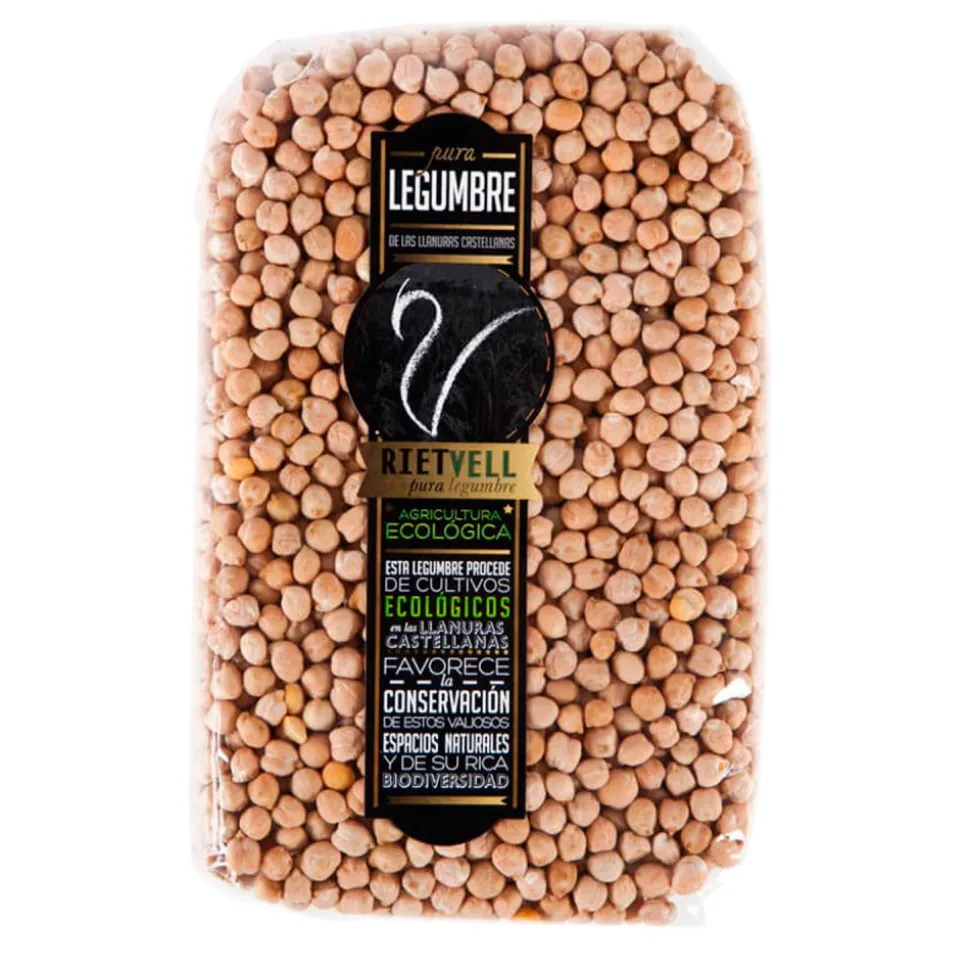 Garbanzos Pedrosillano ecológicos, 1 kg - Riet Vell