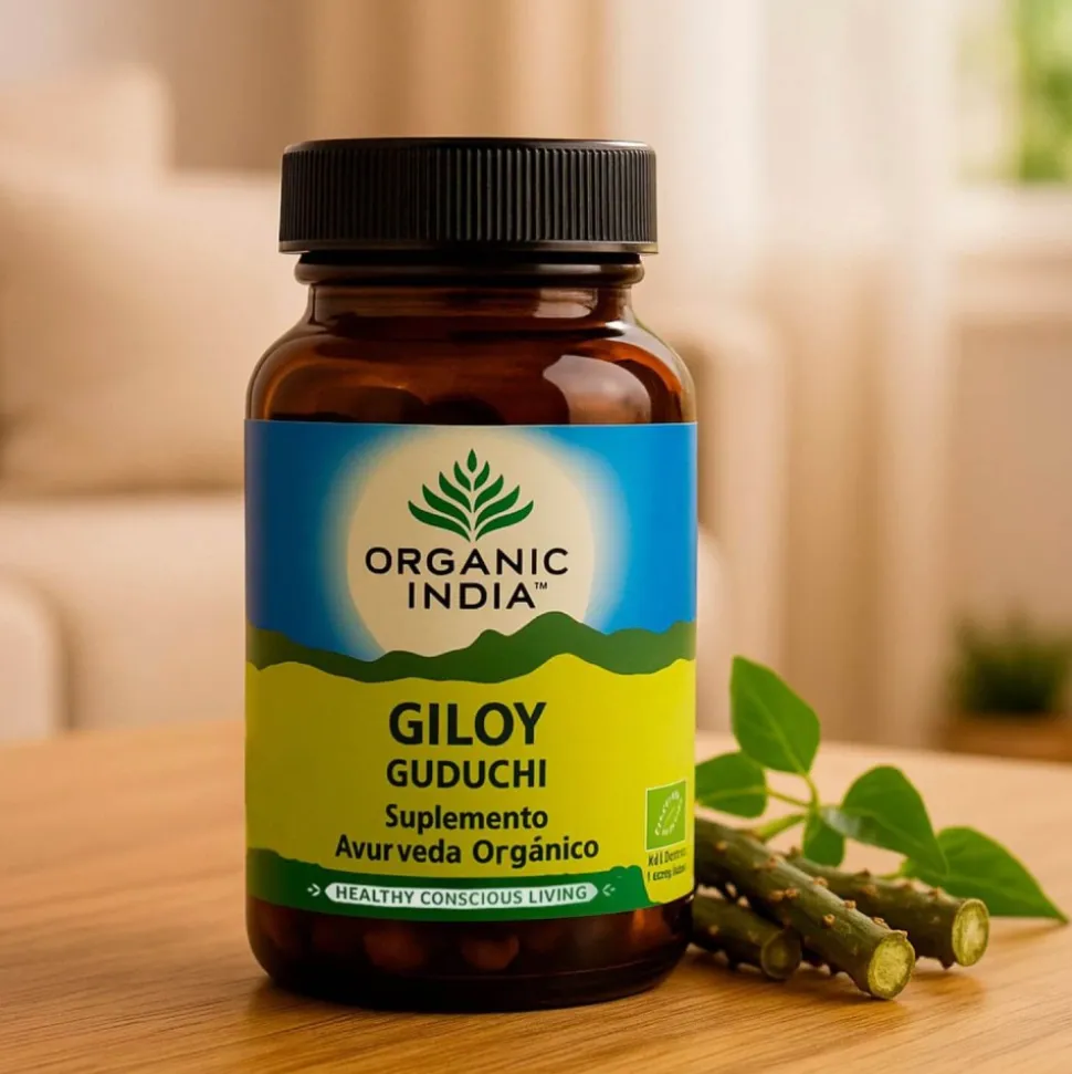 Giloy/Guduchi, ecológico, en cápsulas - Organic India