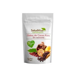 Gotas de cacao puro ecológicas - Salud Viva