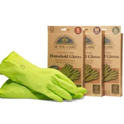 Guantes de látex ecológicos, medianos - If you care