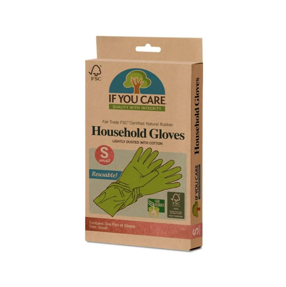 Guantes de látex ecológicos, pequeños - If you care