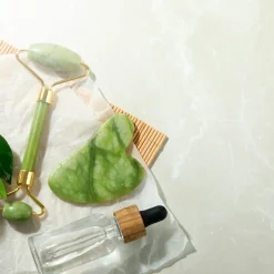 Gua Sha de jade verde - Zen Arome