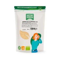 Harina de almendras ecológica, 300 g - Naturgreen