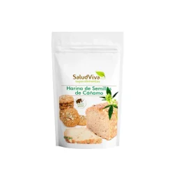 Harina de cáñamo ecológica, 250 g – Salud Viva
