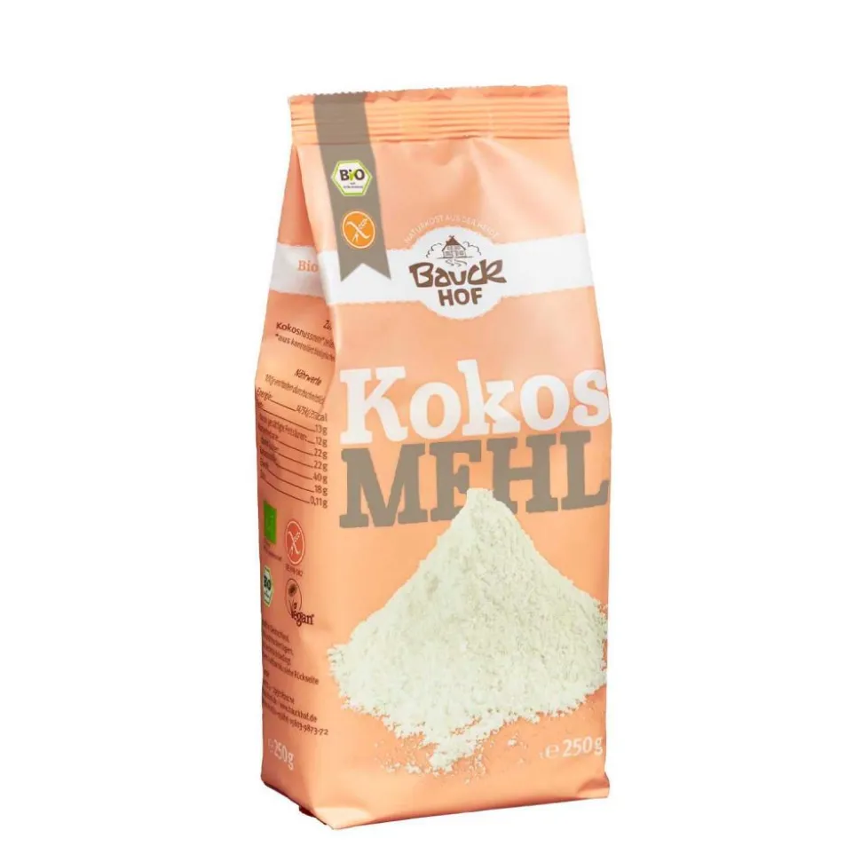 Harina de coco ecológica, 250 g - Bauckhof