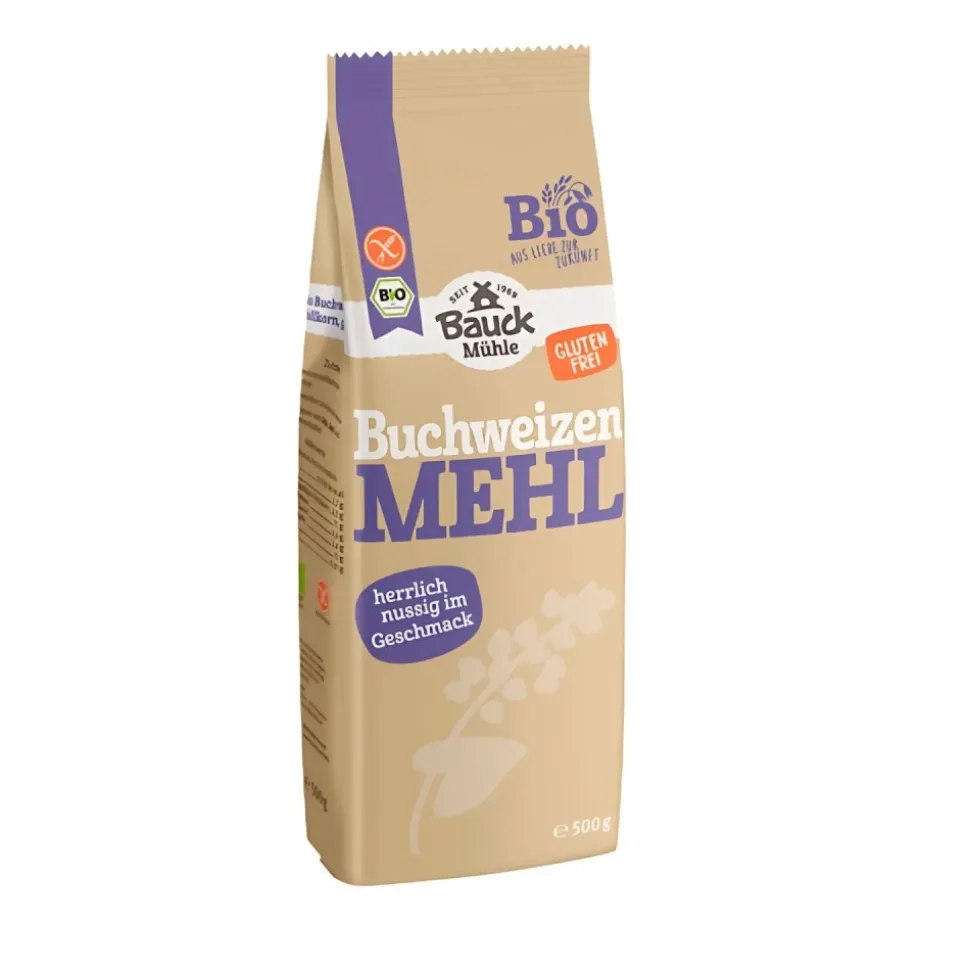 Harina de trigo sarraceno ecológica, 500 g - Bauckhof