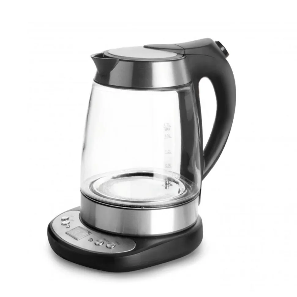 Hervidor de agua de cristal con selector de temperatura - Lacor