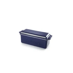 Horno cerámico rectangular para pan, 1,5 litros, azul - Ibili