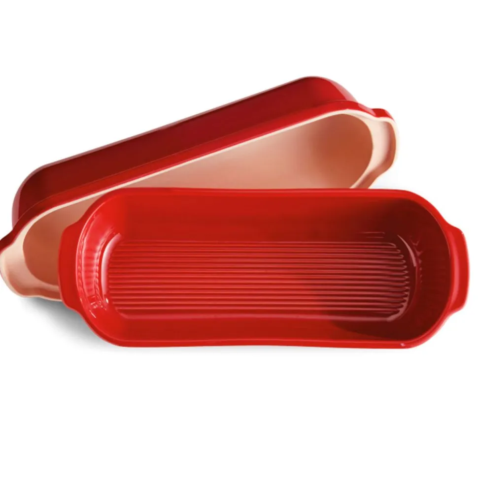 Horno cerámico rectangular para pan de pueblo 2,3 l - Emile Henry