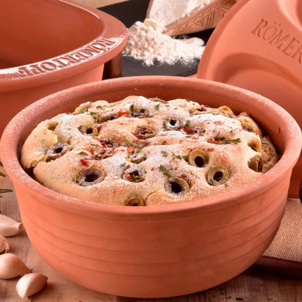 Horno de barro redondo 2 l - Römertopf