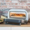 Horno para pizza de acero inoxidable con piedra - Unold
