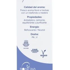 Incienso ayurvédico Lavanda ecológico, 12 varillas - BioAroma