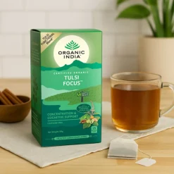 Infusión ayurvédica, ecológica, Tulsi "Focus" - Organic India