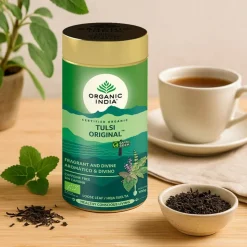 Infusión ayurvédica, ecológica, Tulsi "Original", a granel - Organic India