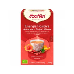 Infusión ecológica "Energía positiva" de hibisco y arándanos - Yogi tea