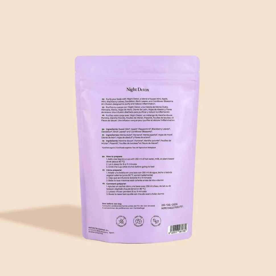 Infusión ecológica "noche detox" - Matcha & Co
