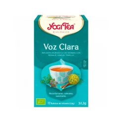 Infusión ecológica " Voz clara"- Yogi tea