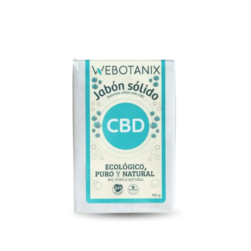 Jabón de coco y CBD, ecológico - Webotanix