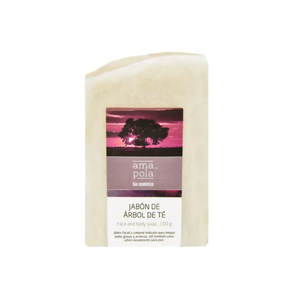 Jabón de árbol del té - Amapola Biocosmetics