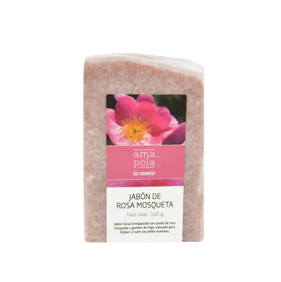 Jabón de rosa mosqueta - Amapola Biocosmetics