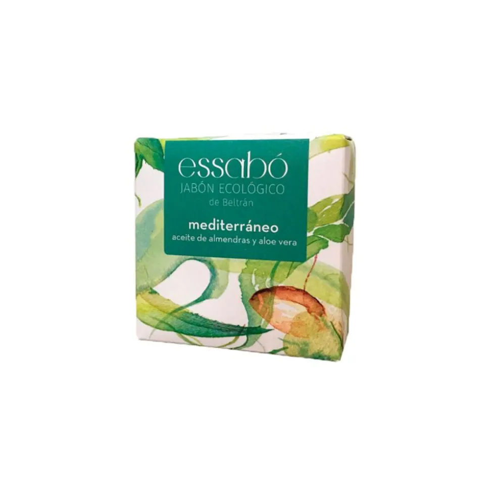 Jabón " Mediterráneo" de aceite de almendras y aloe vera - Essabó