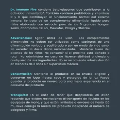 Jarabe infantil Dr Inmune Five - Hifas da Terra