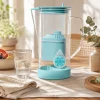 Jarra de vidrio filtradora de agua con baja emisión de magnesio y filtro de coco, ClearDrops, 1,2 l - Alkanatur