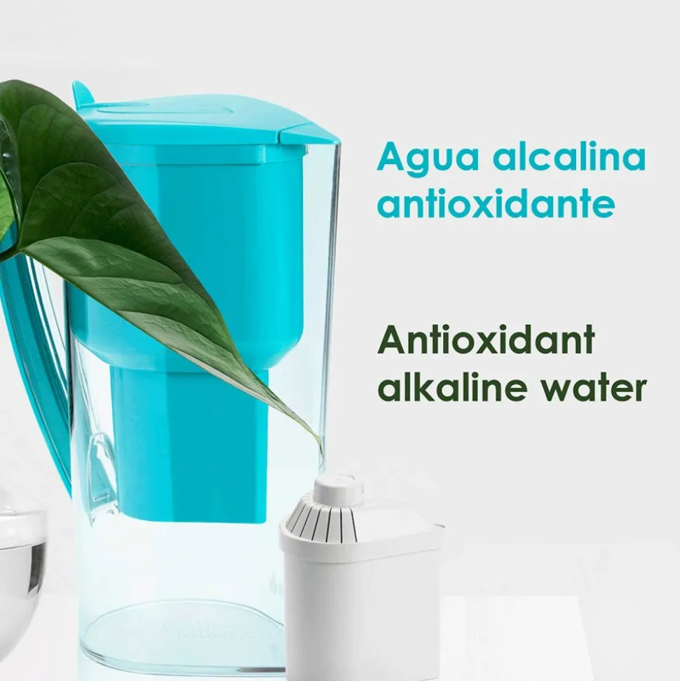 Jarra filtradora de agua con filtro de coco, 1,4 l - Alkanatur