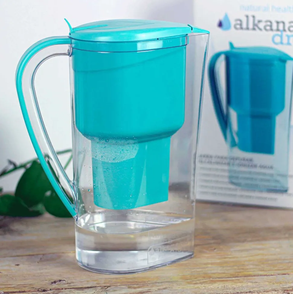 Jarra filtradora de agua con filtro de coco, 1,4 l - Alkanatur