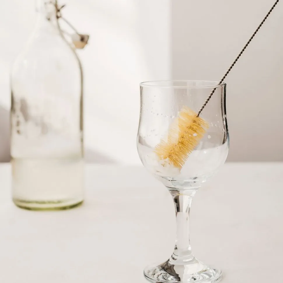 Juego de 4 cepillos de limpieza para botellas - Bambaw