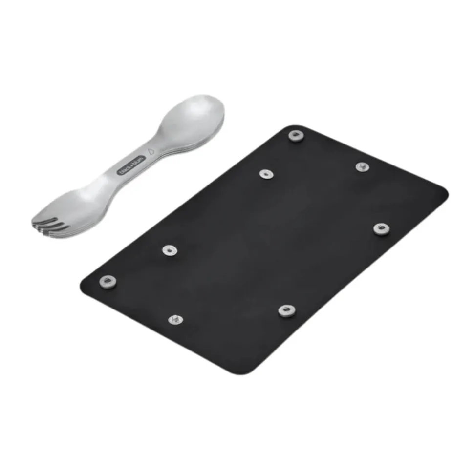 Juego de 4 tenedores cuchara de acero inoxidable - Black & Blum