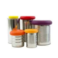 Juego 5 tapas ajustables de silicona Autumn Harvest - Food Huggers