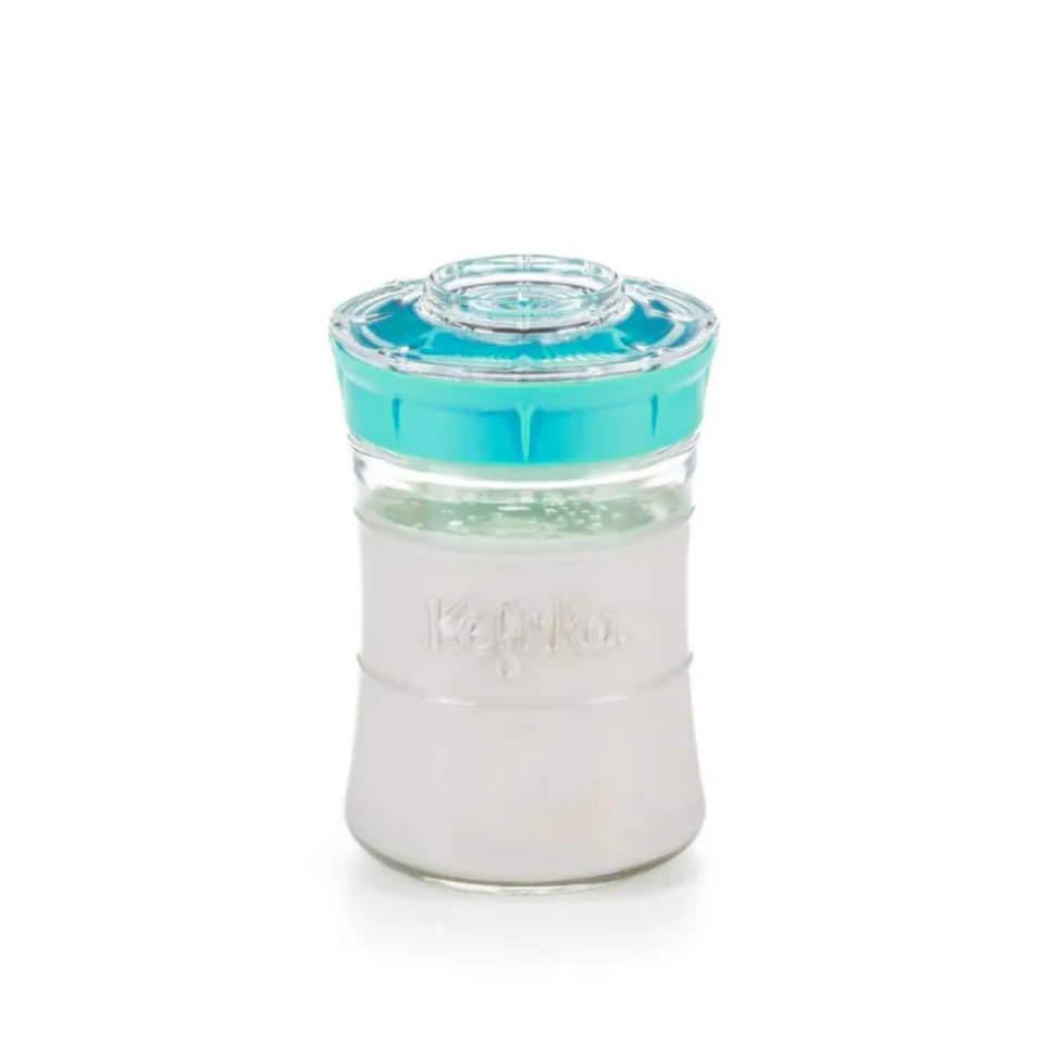 Kit para hacer kéfir casero tamaño pequeño, azul - Kefirko