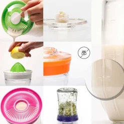 Kit para hacer Kéfir casero tamaño pequeño, rosa - Kefirko