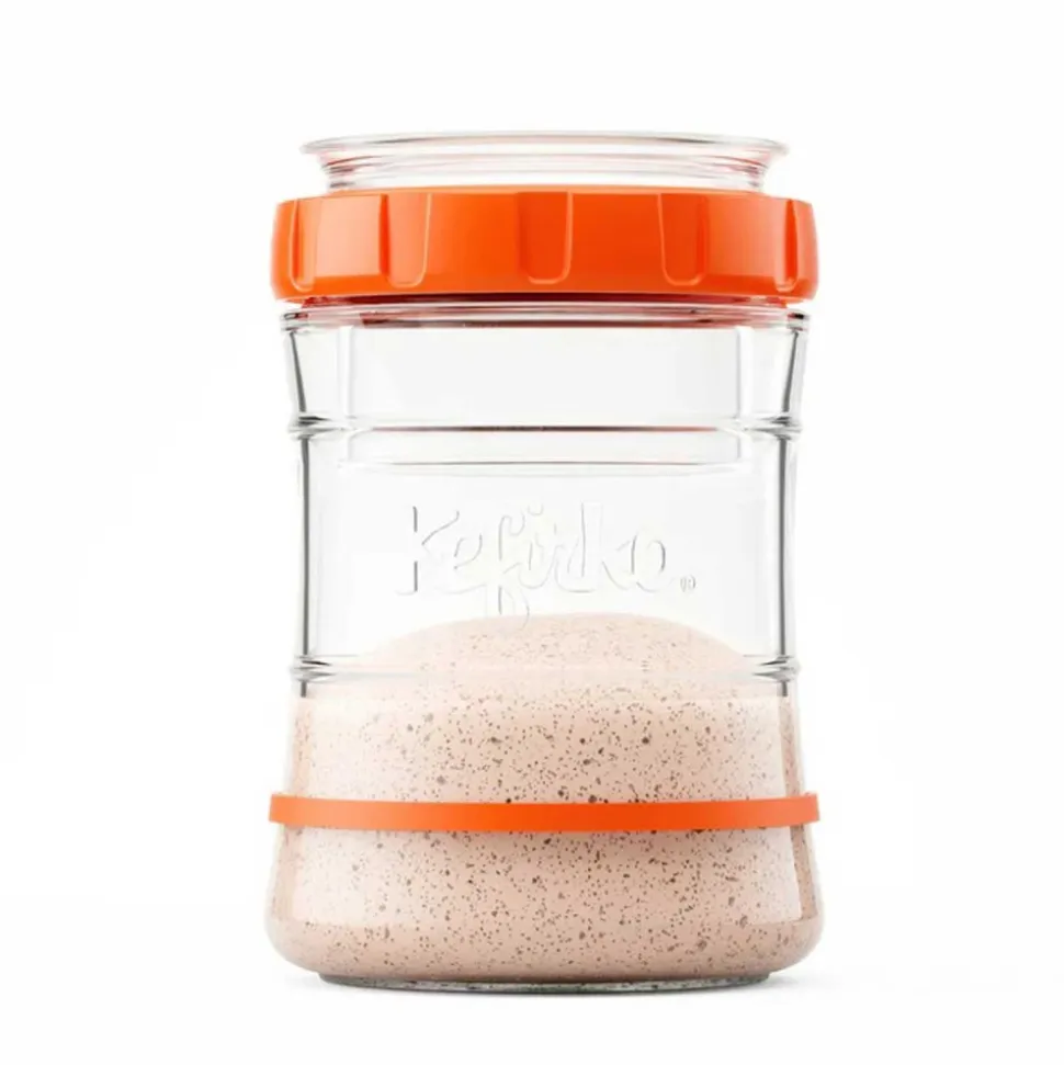 Kit para hacer masa madre, naranja - Kefirko