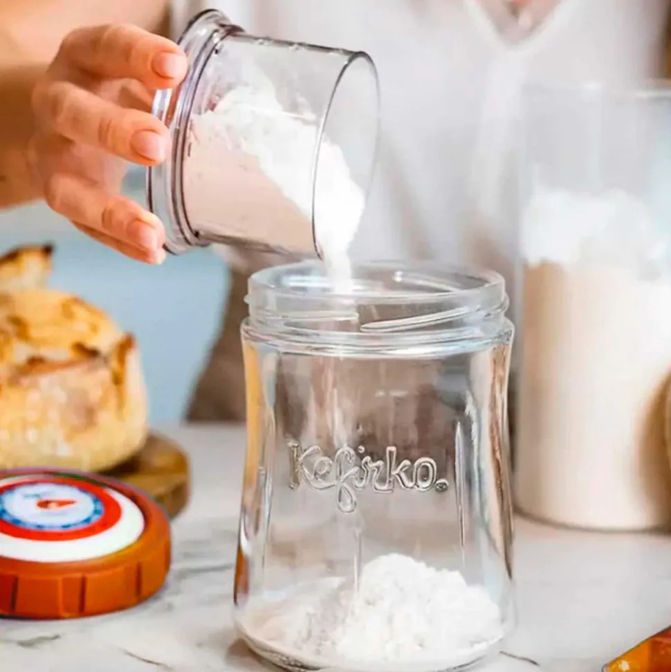Kit para hacer masa madre, naranja - Kefirko
