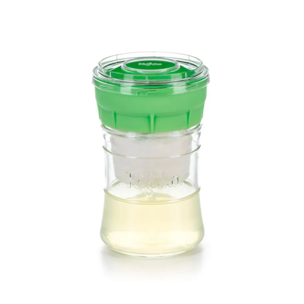 Kit para hacer queso de kéfir casero, verde - Kefirko