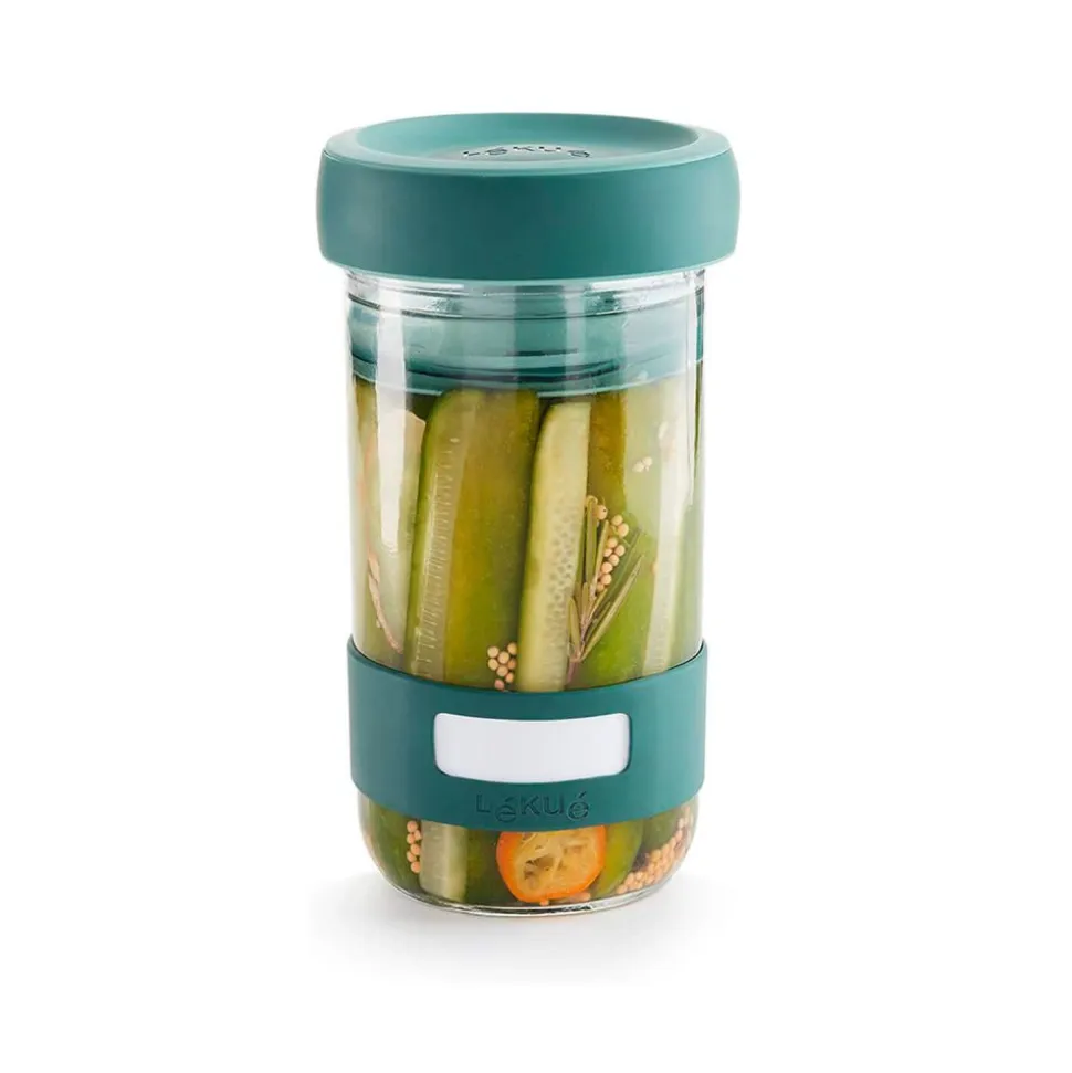 Kit 2 tarros 700 ml para fermentar encurtidos - Lekue