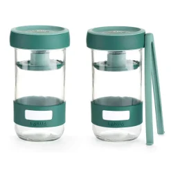 Kit 2 tarros 700 ml para fermentar encurtidos - Lekue